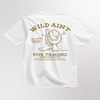 WILD AIN´T FOR TAMING - OVERSIZE WHITE