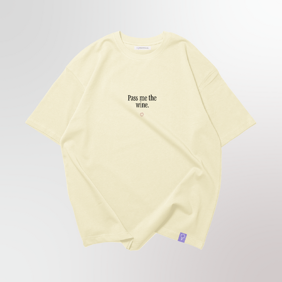 Pass me the wine - Oversize