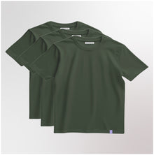  PACK 3 TSHIRTS GREEN OVERSIZE